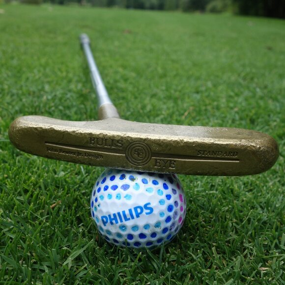 Vintage Titleist Bulls Eye Standard John Reuter Jr Design Two Sided Putter - Picture 3 of 15